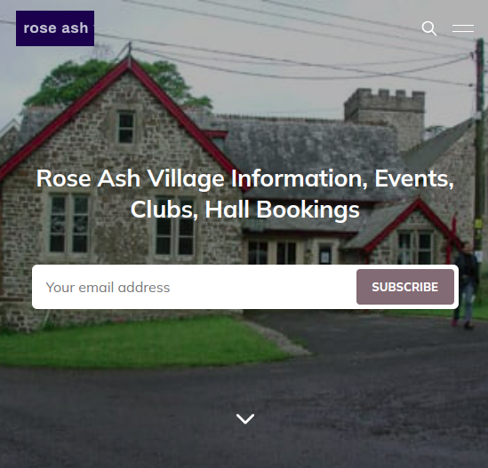 Rose Ash  Website Redesign