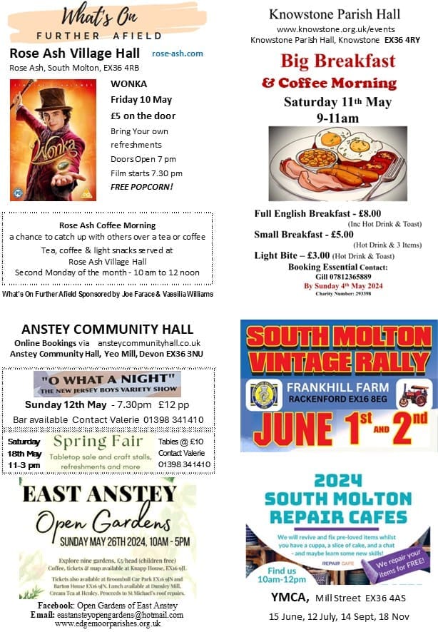 Events in our area